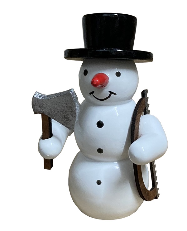 Schneemann, Holzfäller - 5,5 cm