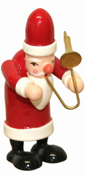 Weihnachtsmann, Posaune 7,5cm