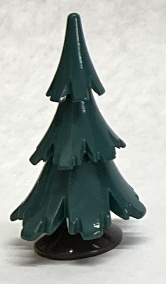 Baum grün lackiert 6,5cm (VE3)