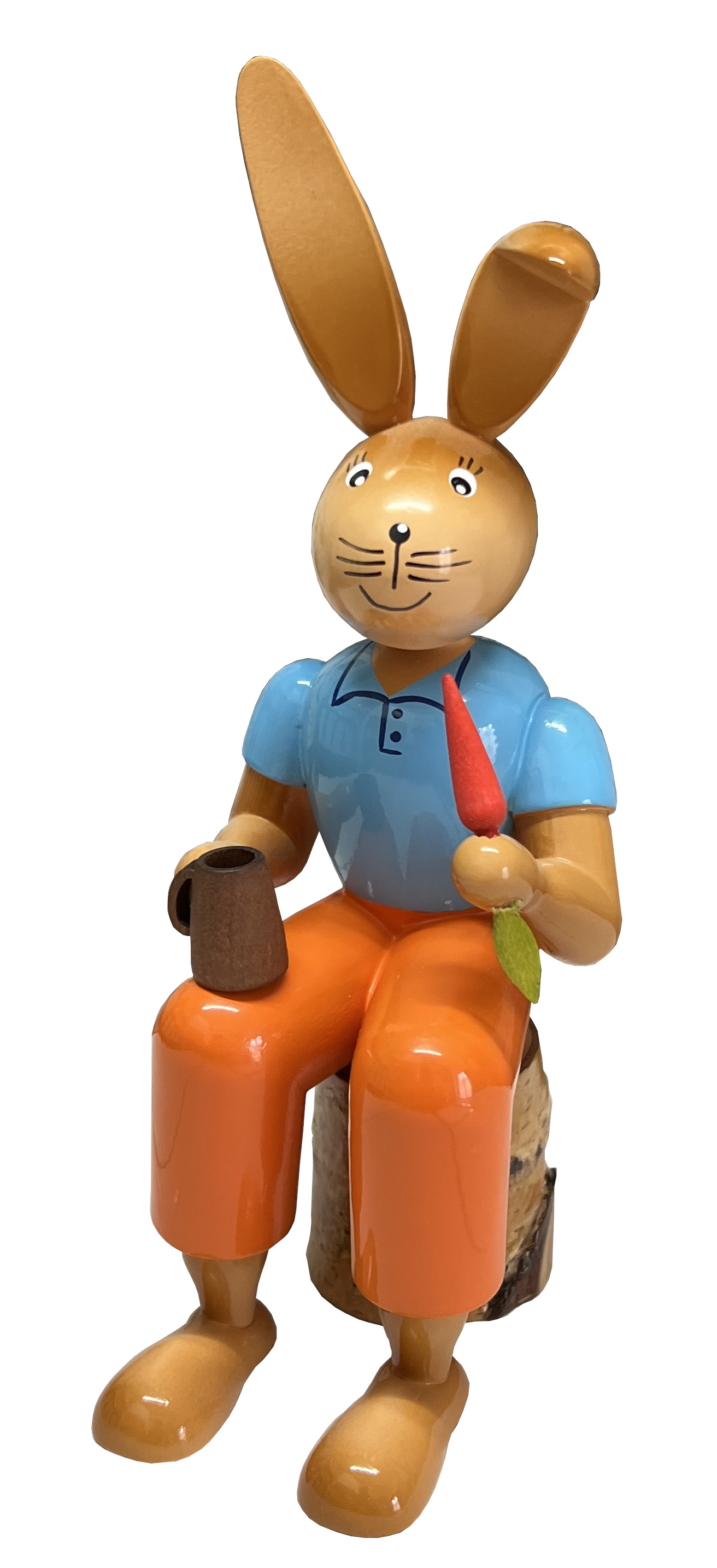 Hase mit Möhre 22cm