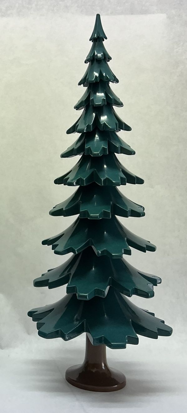 Baum grün lackiert,38cm