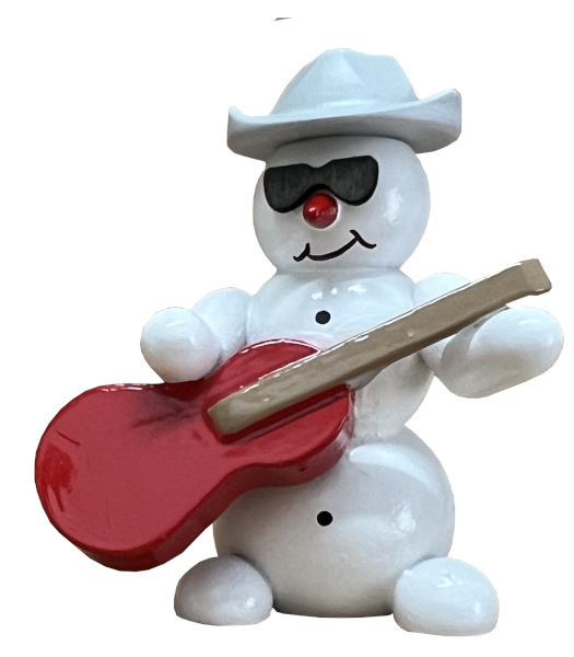 Snowman, Gitarre 5,5cm