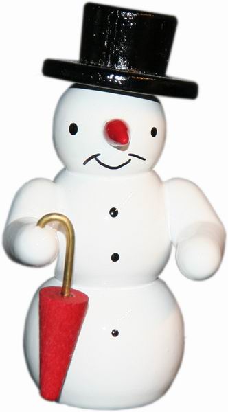 Schneemann, Schirm - 5,5 cm