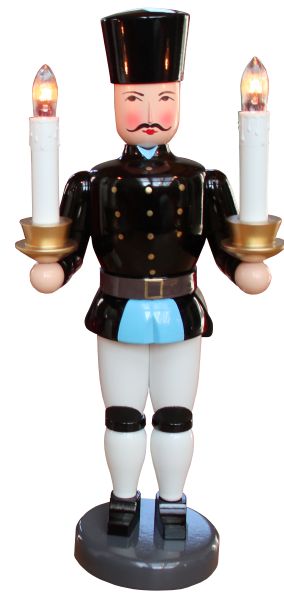 LT Bergmann, Blaudekor, elektrisch 34cm
