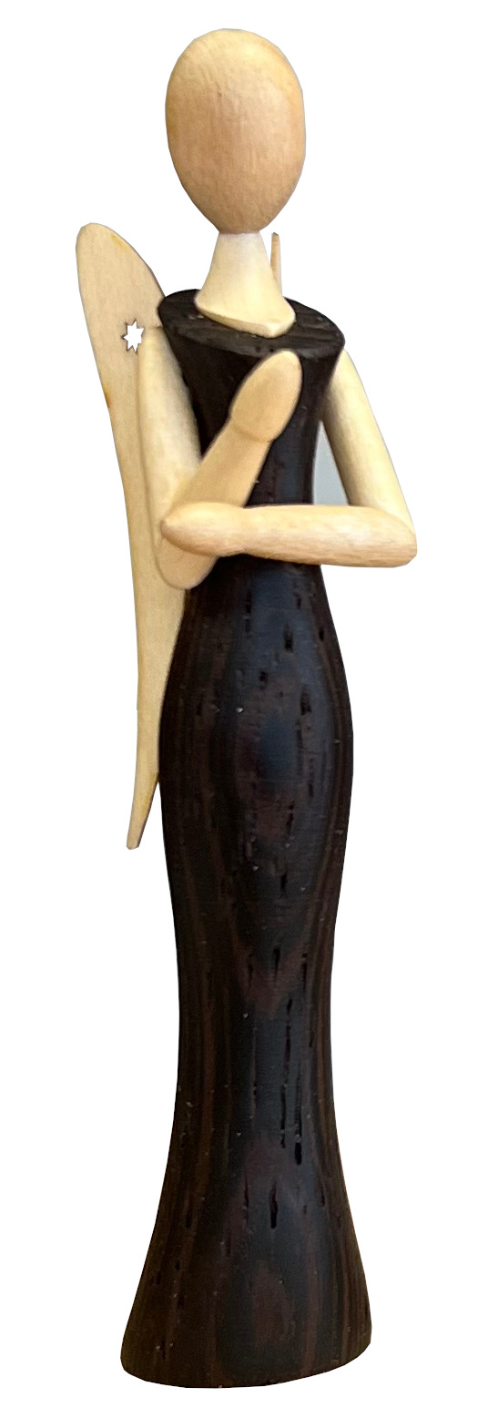 Engel, aus Wenge - 8 cm
