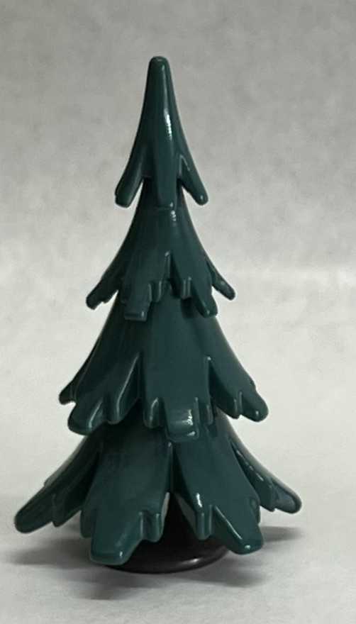 Baum grün lackiert 9,5cm