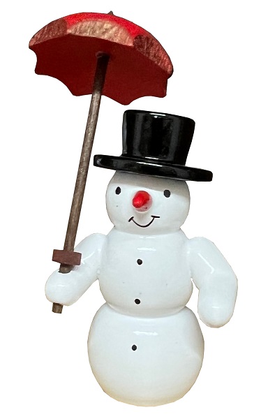 Schneemann, Stockschirm 5.5cm