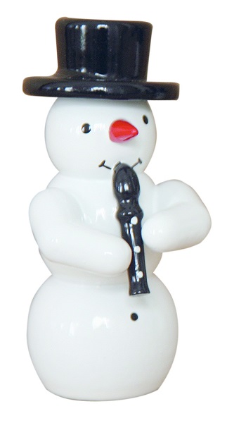 Schneemann, Blockflöte - 5,5 cm