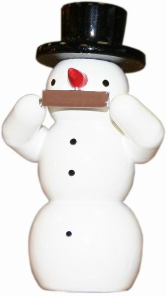 Schneemann, Mundharmonika - 5,5 cm
