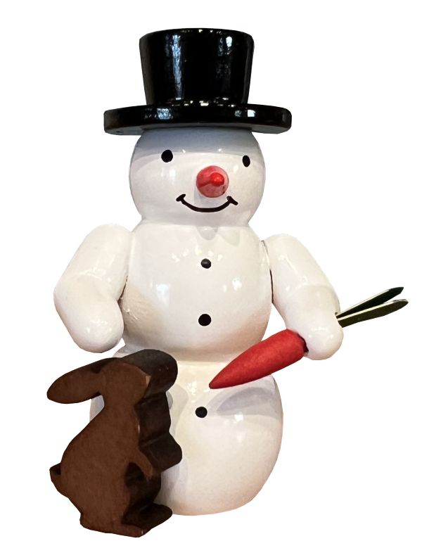 Schneemann, Hase und Möhre 5,5cm