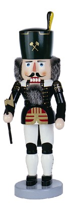 Nussknacker General - 27 cm - Erzgebirgische Holzkunst Gahlenz
