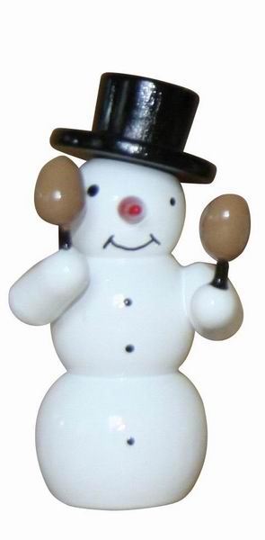 Schneemann, Maracas - 5,5 cm