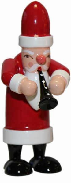 Weihnachtsmann, Flöte - 7,5 cm