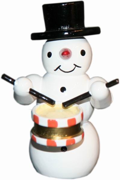Schneemann, Trommel - 5,5 cm