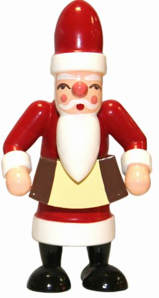 Weihnachtsmann, Ziehharmonika - 7,5 cm