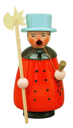 RM Nachtwächter rot - 12 cm