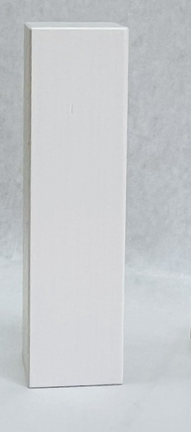 Dekoklotz weiss, 15 cm