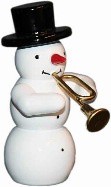 Schneemann, Trompete - 5,5 cm