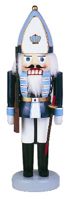 Nussknacker Preußischer Grenadier - 30 cm - Erzgebirgische Holzkunst Gahlenz