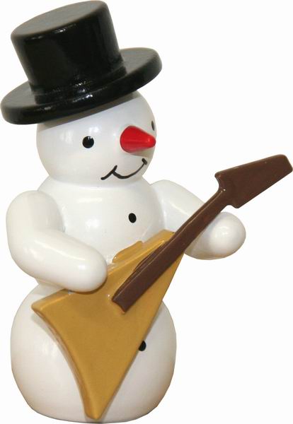 Schneemann, E-Gitarre  - 5,5 cm