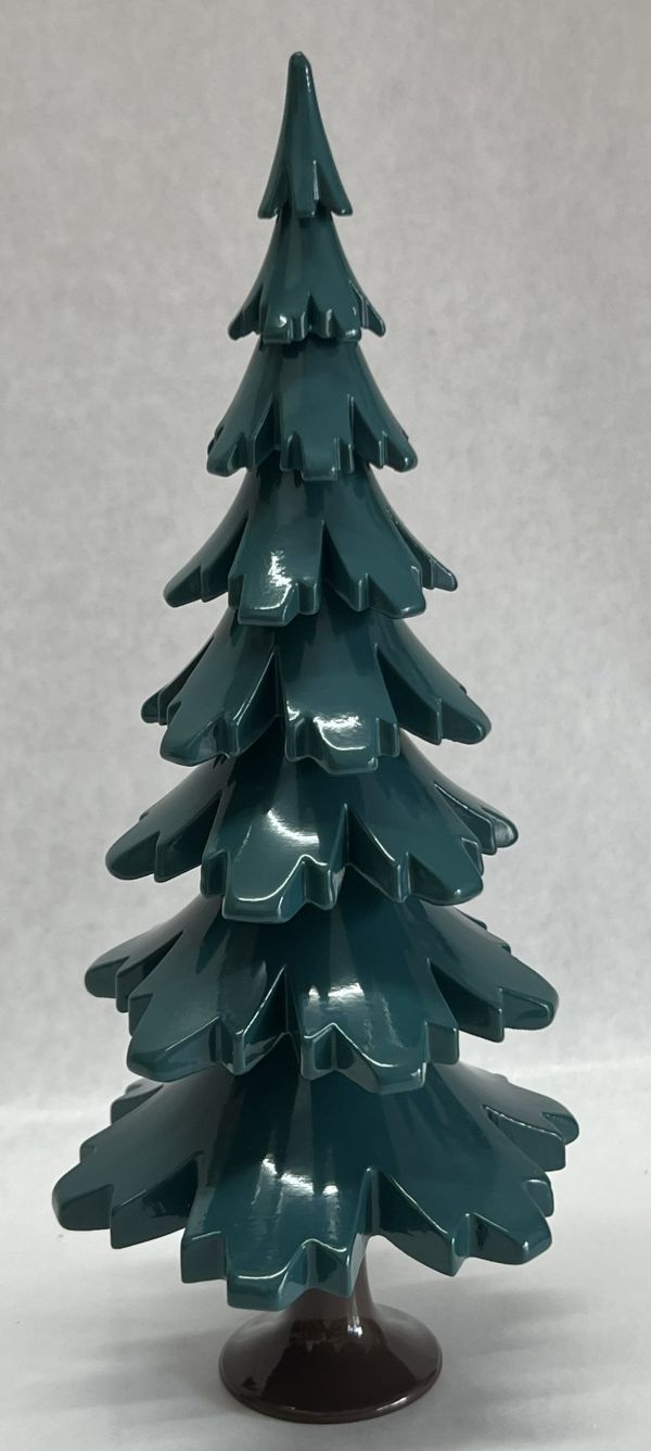 Baum grün lackiert, 24,5cm