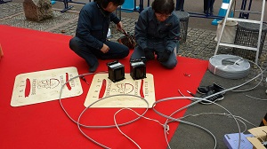 Erzgebirgische Stufenpyramide - 2015 Tokyo/Japan - Aufbau