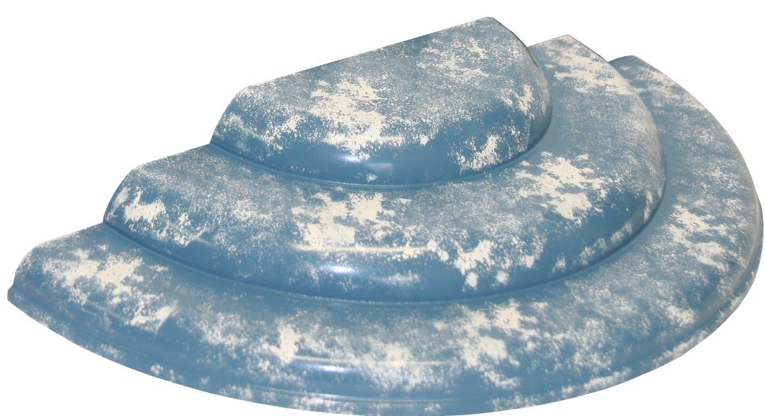 Wolke mit Schnee 3 stufig ,33x6cm